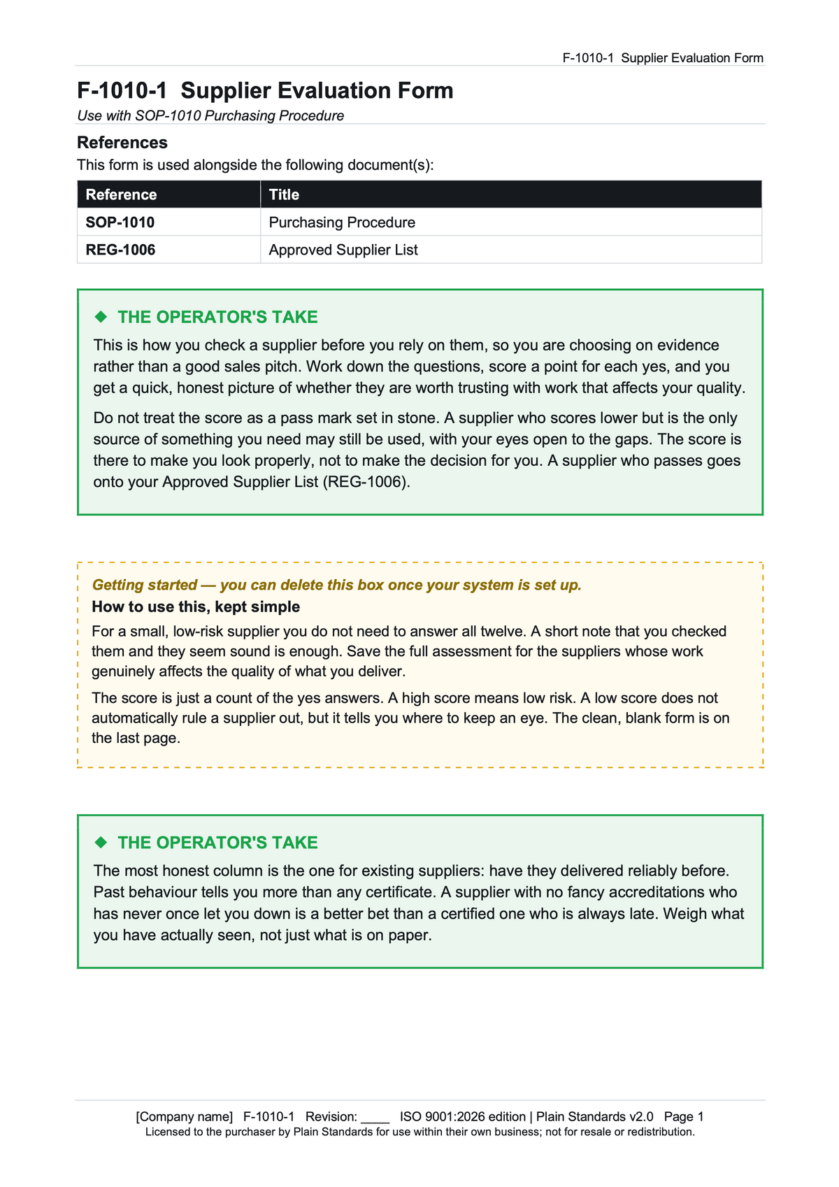 The ISO 9001:2026 Certification-Ready System