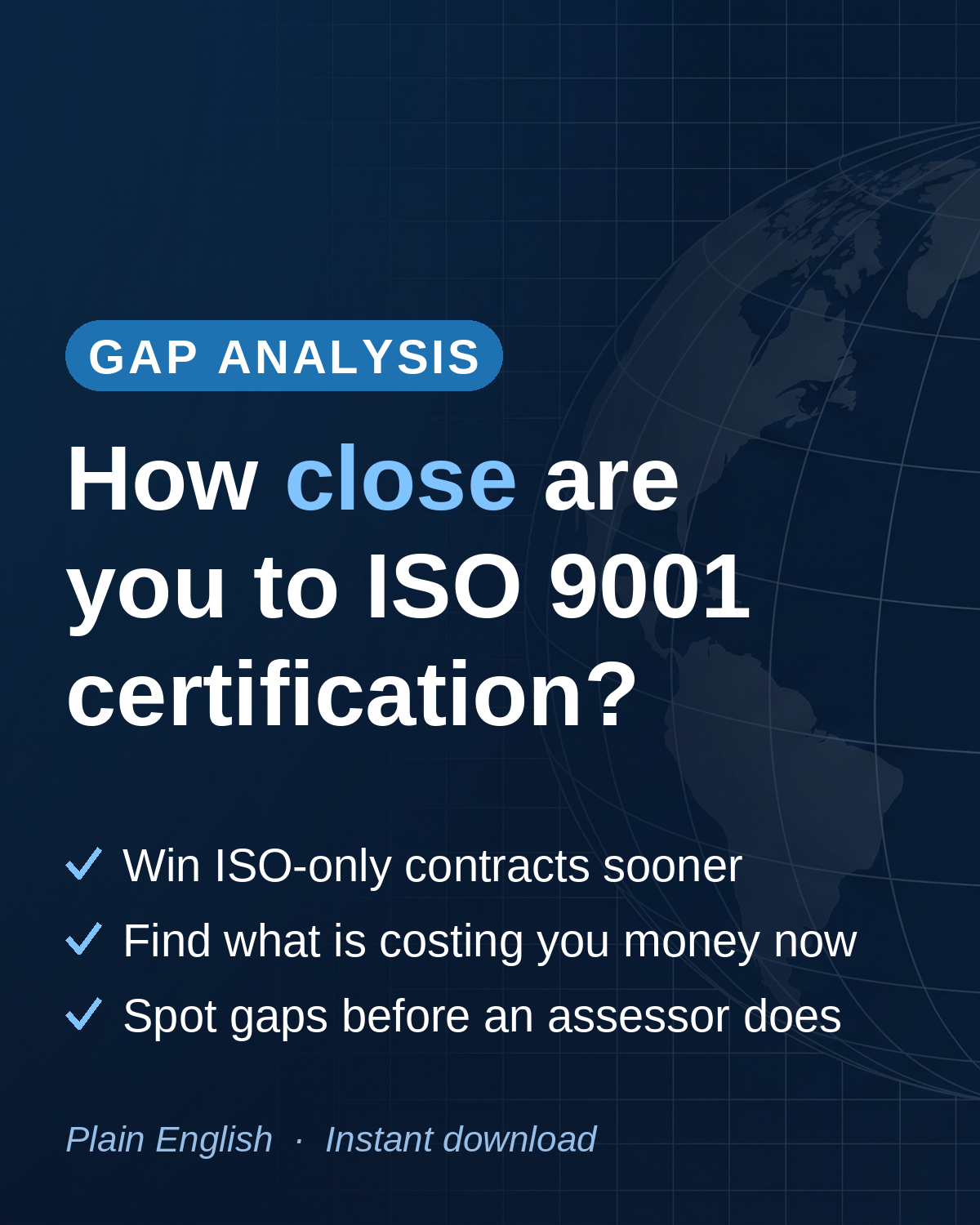 ISO 9001:2026 Gap Analysis Template