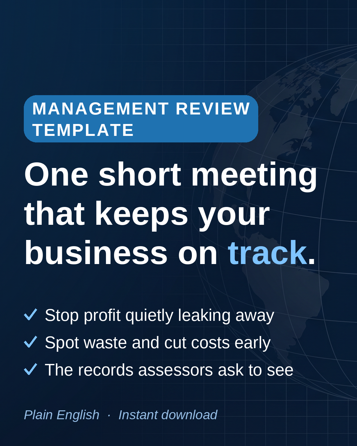 ISO 9001:2026 Management Review Procedure Template
