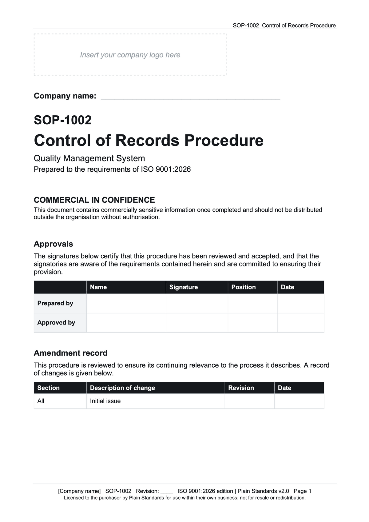 The ISO 9001:2026 Certification-Ready System